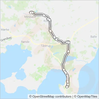 312 Bus Line Map