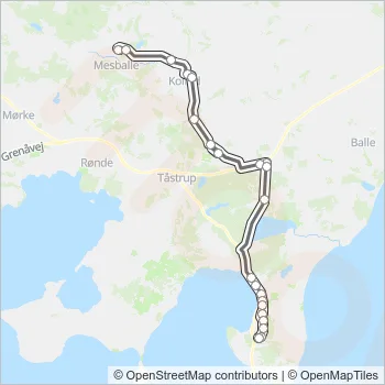 312 Bus Line Map