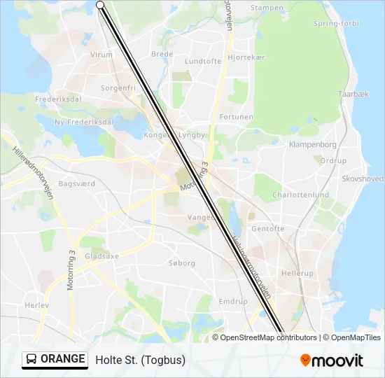 ORANGE  Line Map