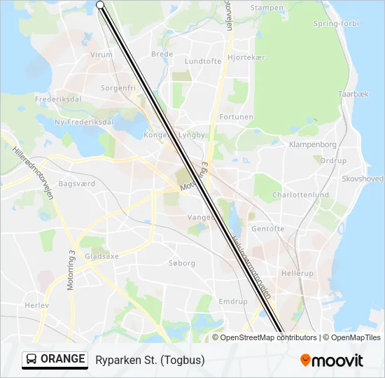 ORANGE  Line Map