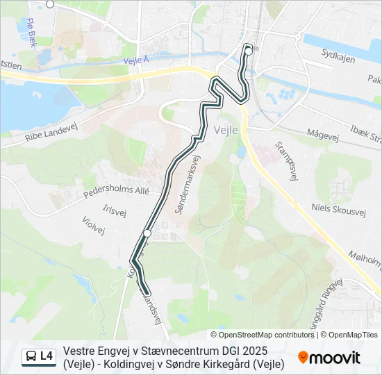 L4 Bus Line Map