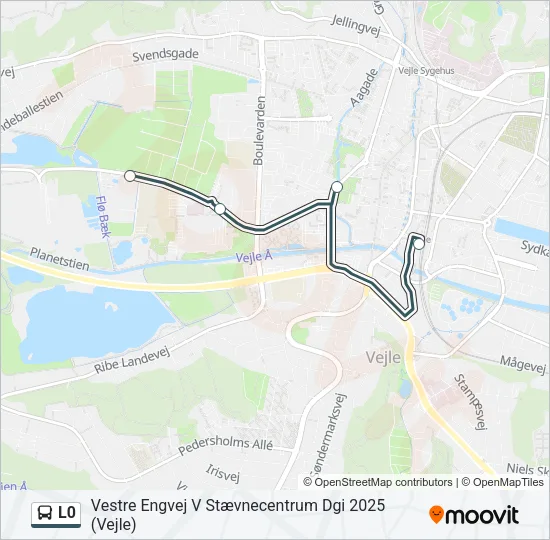 L0 Bus Line Map