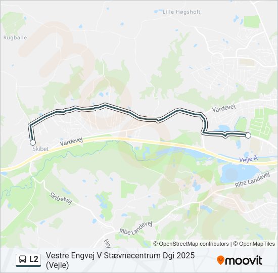 L2 Bus Line Map
