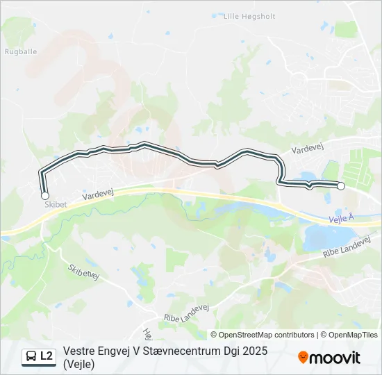 L2 Bus Line Map