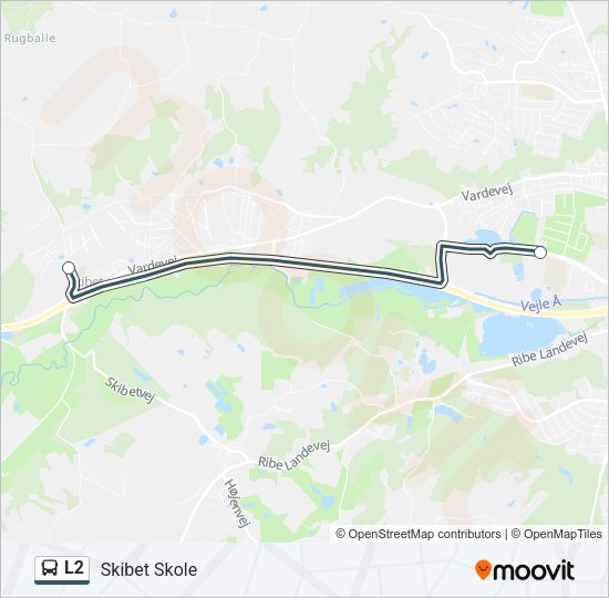 L2 Bus Line Map