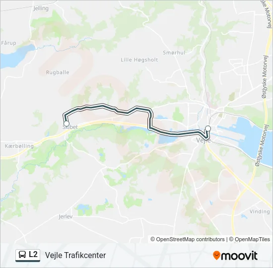 L2 Bus Line Map