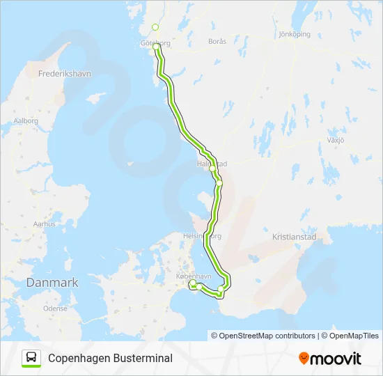 FLIXBUS 613 Route: Schedules, Stops & Maps - Copenhagen Busterminal ...
