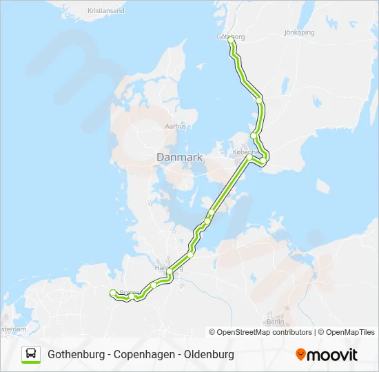 FLIXBUS 173 Route: Schedules, Stops & Maps - Oldenburg Central Bus ...