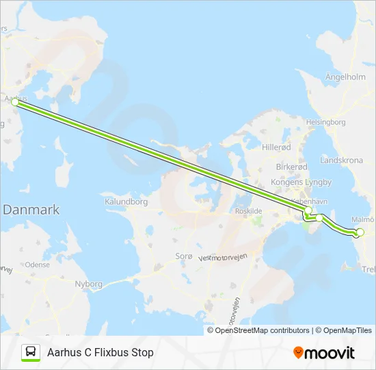 FLIXBUS 620C Route: Schedules, Stops & Maps - Aarhus C Flixbus Stop ...