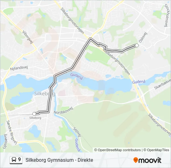 9 Bus Line Map