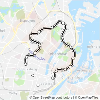 M3 Metro Line Map