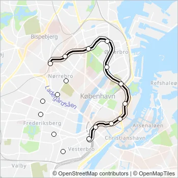 M3 Metro Line Map