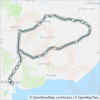 3 Bus Line Map