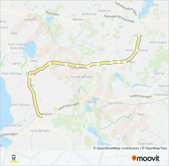 410 Train Line Map