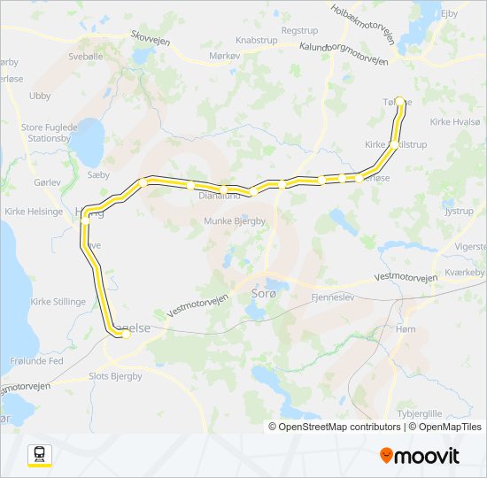 410 train Line Map