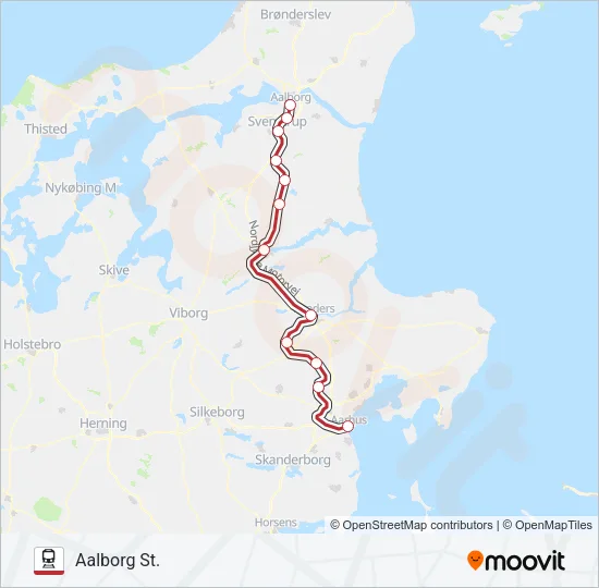 ICL Train Line Map