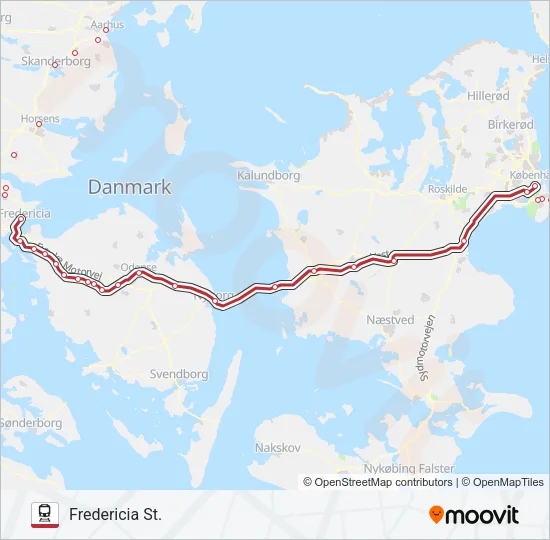 ICL Train Line Map