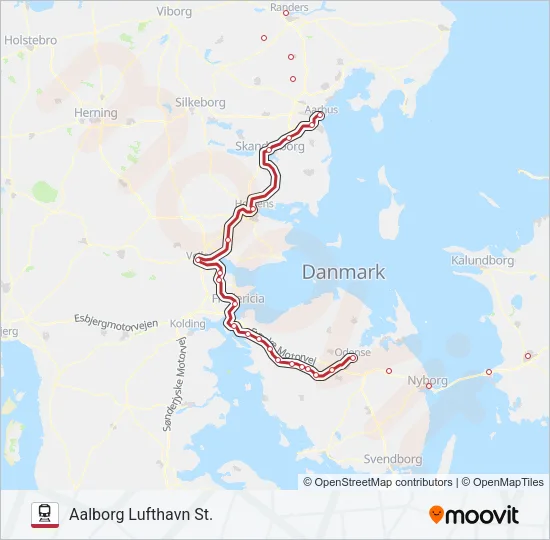 ICL Train Line Map