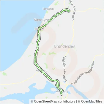 71 Bus Line Map
