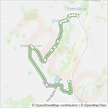 102 Bus Line Map