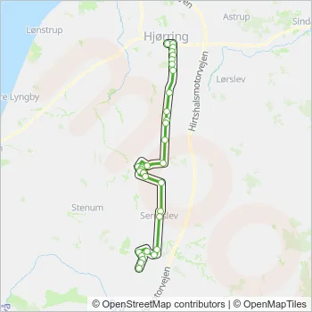 202 Bus Line Map
