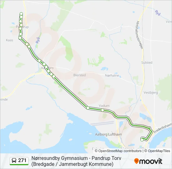 271 Bus Line Map