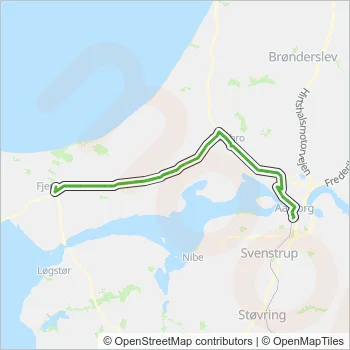 70N Bus Line Map