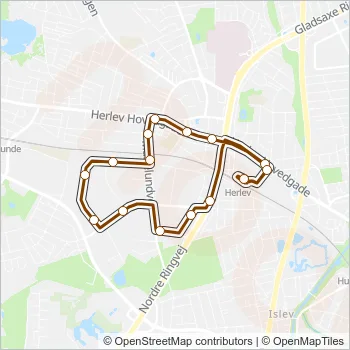 155 Bus Line Map