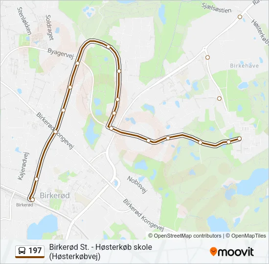 197 Bus Line Map