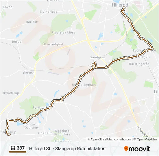 337 Bus Line Map