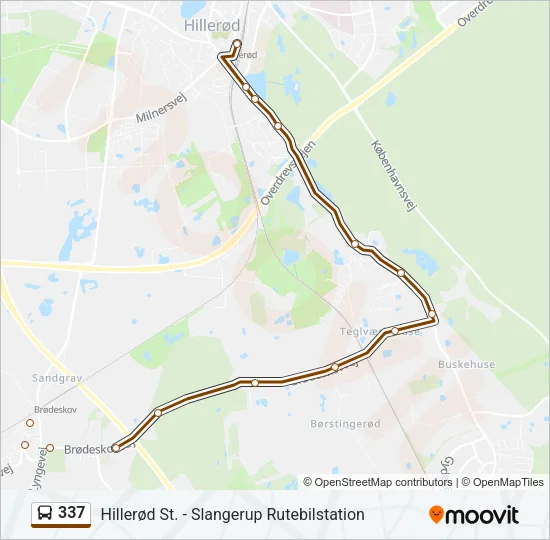 337 Bus Line Map