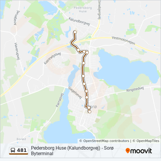 Bus Linie 481 Karte Bus Linie 481 Karte