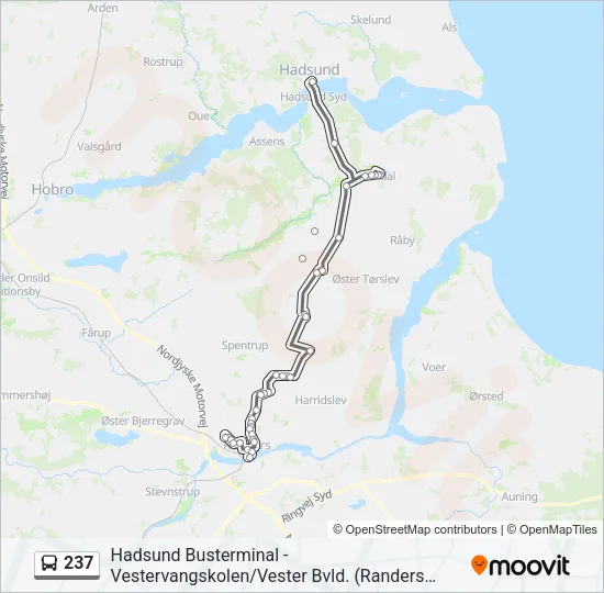237 Bus Line Map