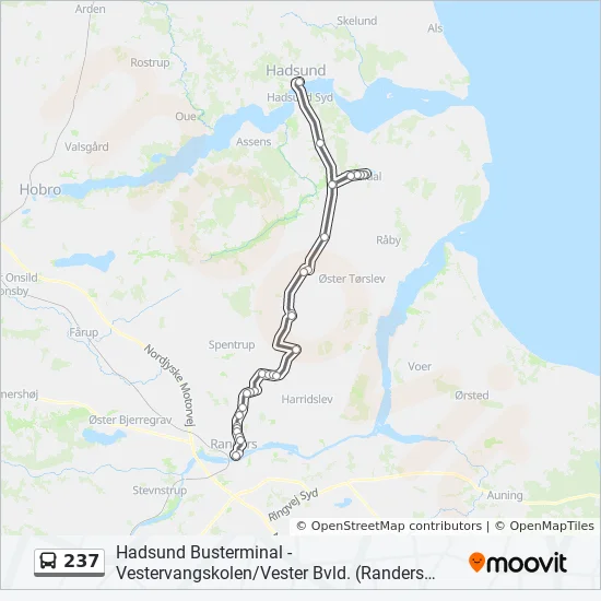 237 Bus Line Map