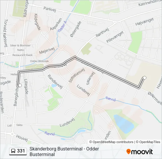 331 Bus Line Map