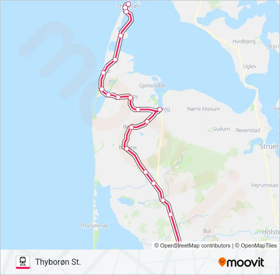 93 Train Line Map