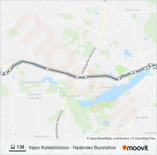 138 Bus Line Map