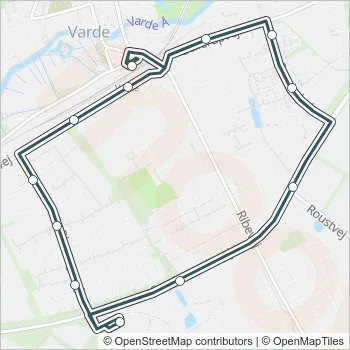 18C Bus Line Map