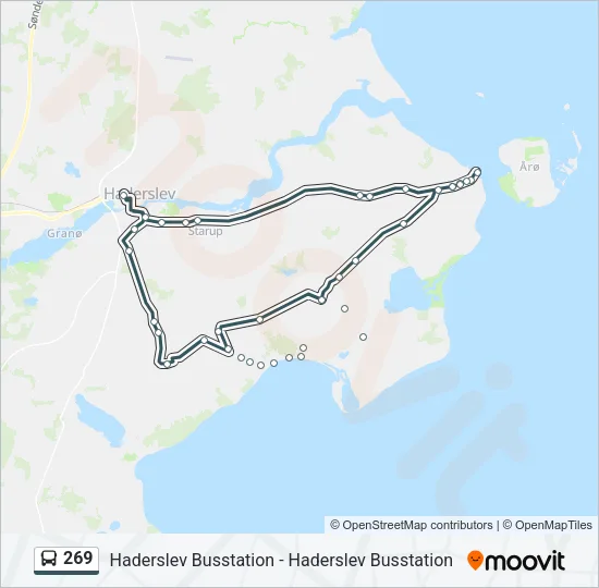 269 Bus Line Map