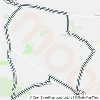567 Bus Line Map