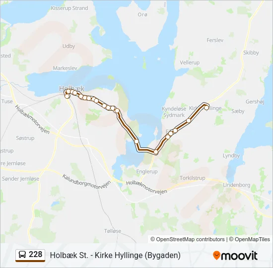 228 Bus Line Map
