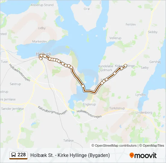 228 Bus Line Map