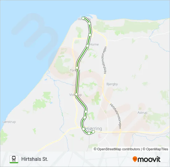 76 Train Line Map
