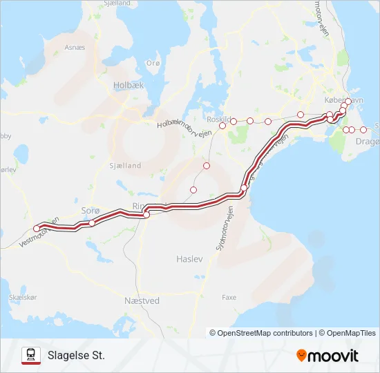 IC Train Line Map