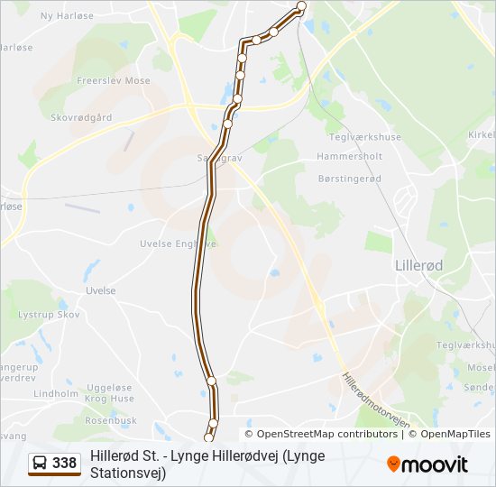Bus Linie 338 Karte Bus Linie 338 Karte