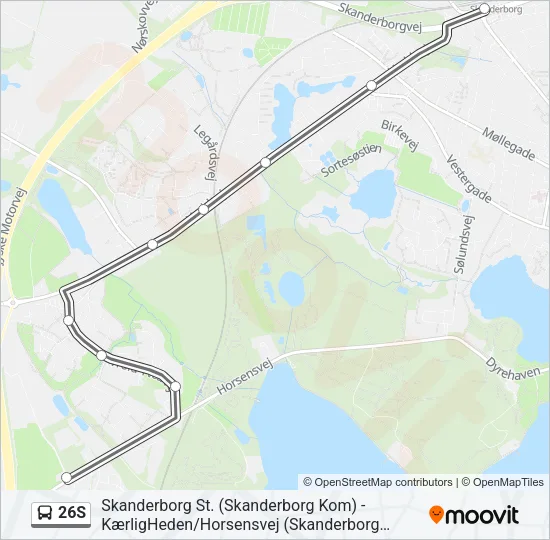 26S Bus Line Map