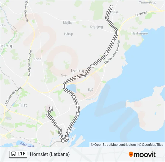 L1F Bus Line Map