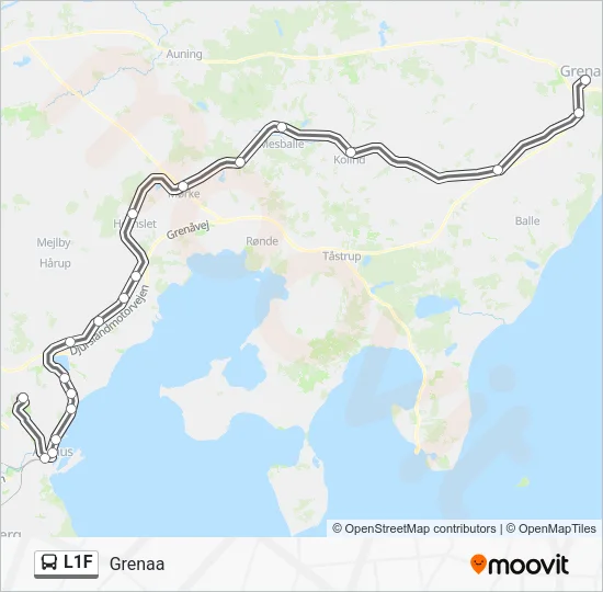 L1F Bus Line Map