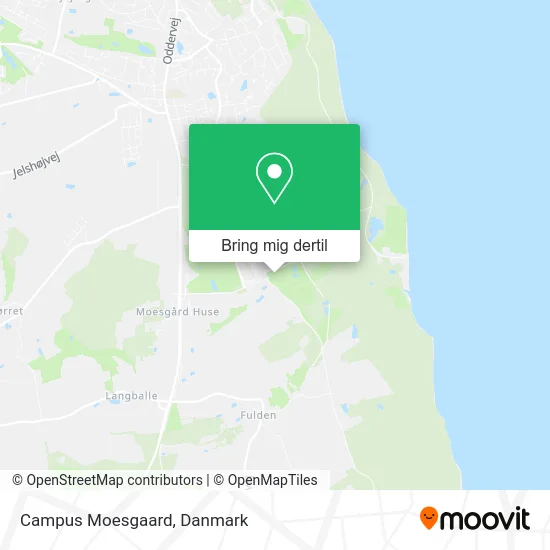 Campus Moesgaard kort