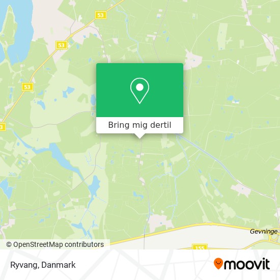 Ryvang kort